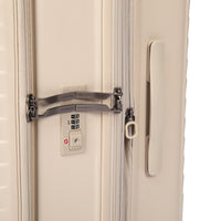 CROSSING INVI 25" Medium Expandable Luggage With Front & Middle Access V3 - Sandwhite