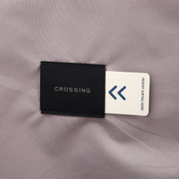 CROSSING INVI 20" Carry On Expandable Luggage With Front & Middle Access V3 - Smoke Blue