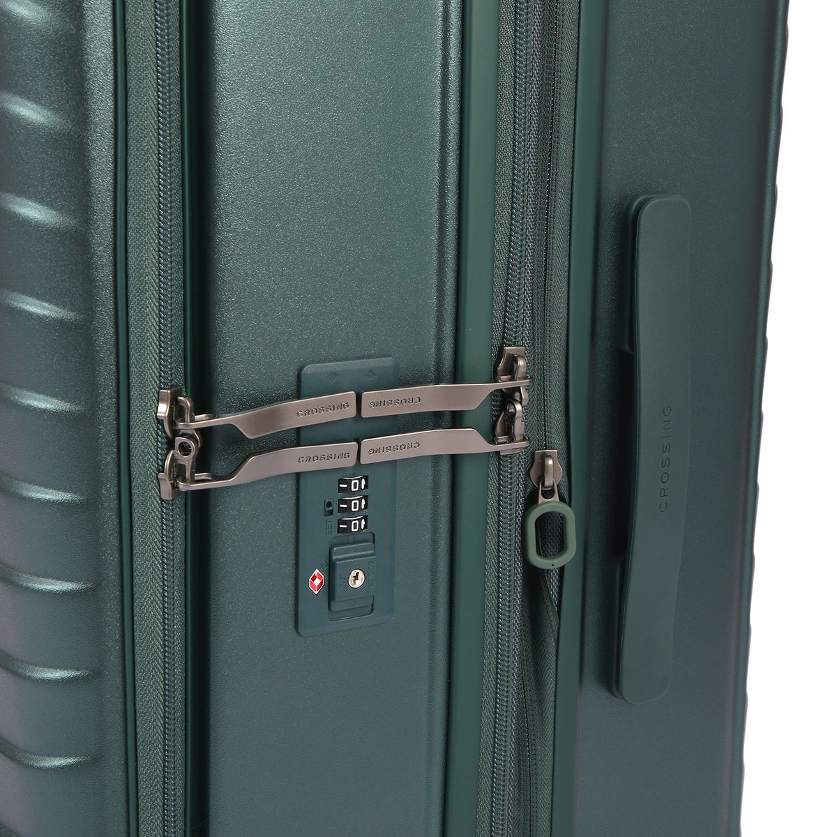 CROSSING INVI 30" Large Expandable Luggage With Front & Middle Access V3 - Squash
