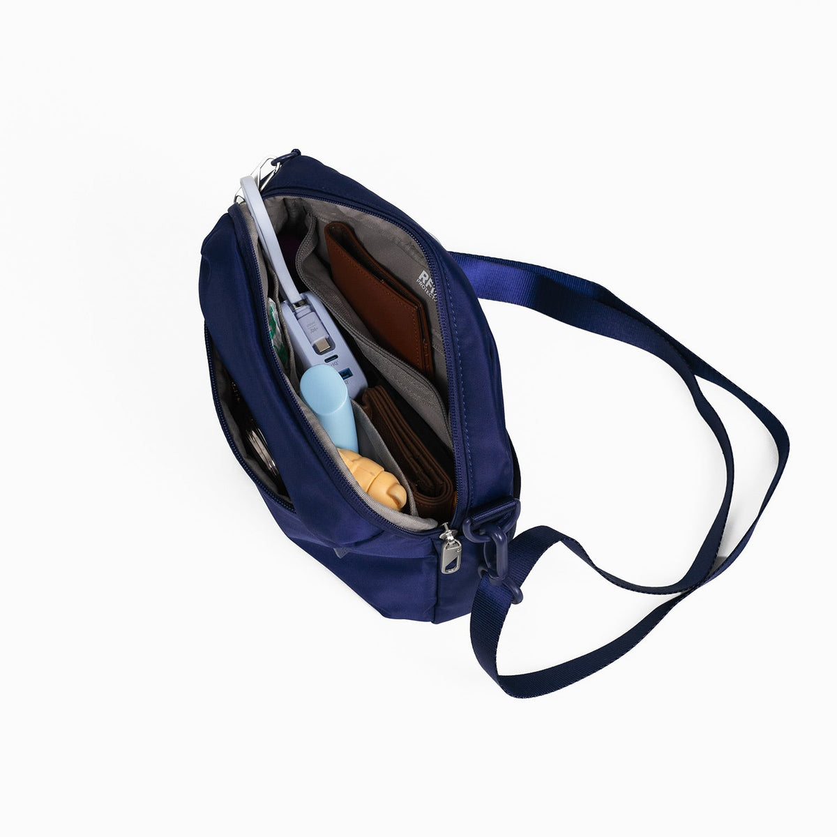Crossing Anti-Theft RFID Crossbody Bag 4L - Dark Blue