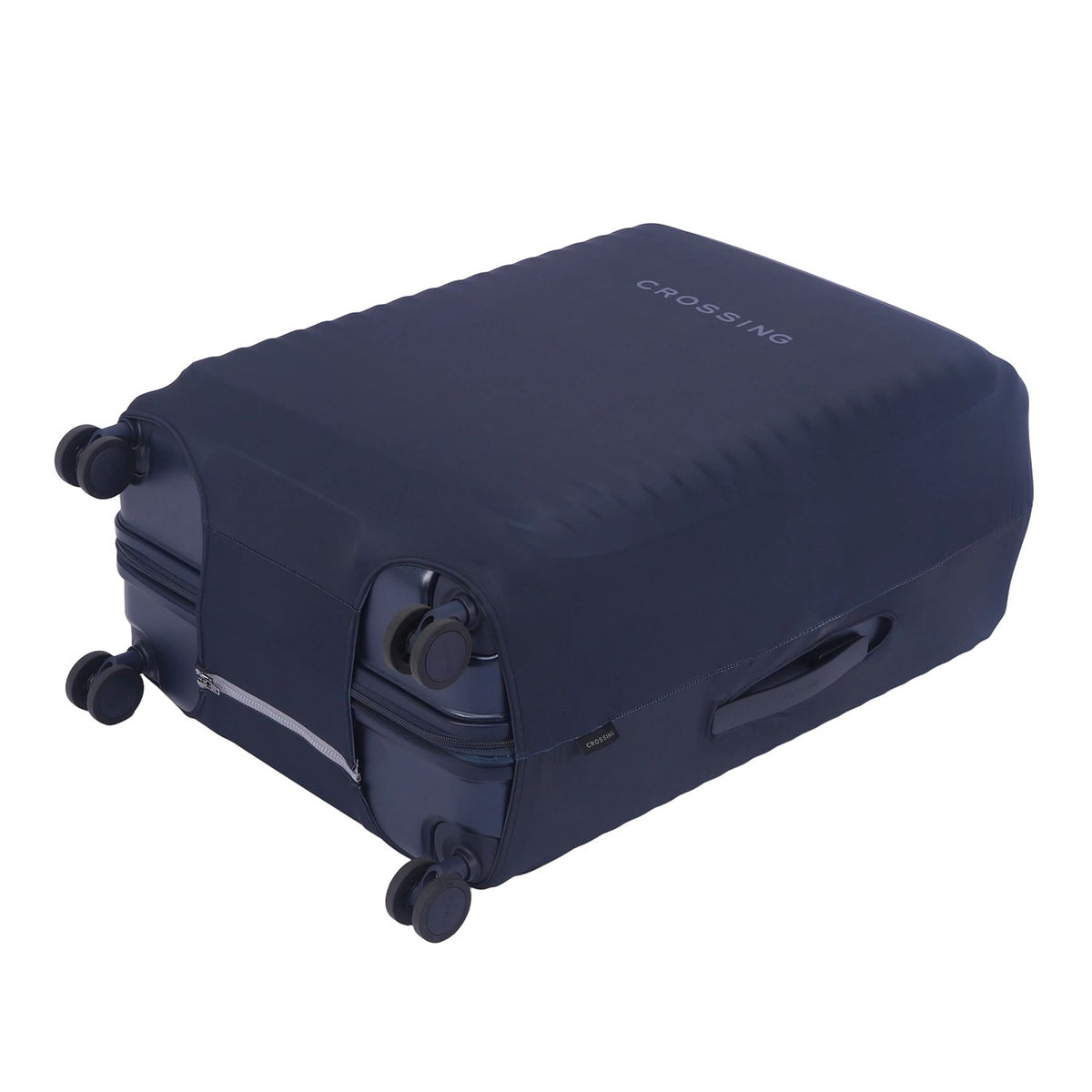 Crossing Block Series Luggage Cover V2 M - Black