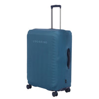 Crossing Block Series Luggage Cover V2 S - Perisan Blue
