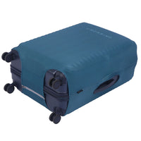 Crossing Block Series Luggage Cover V2 S - Perisan Blue