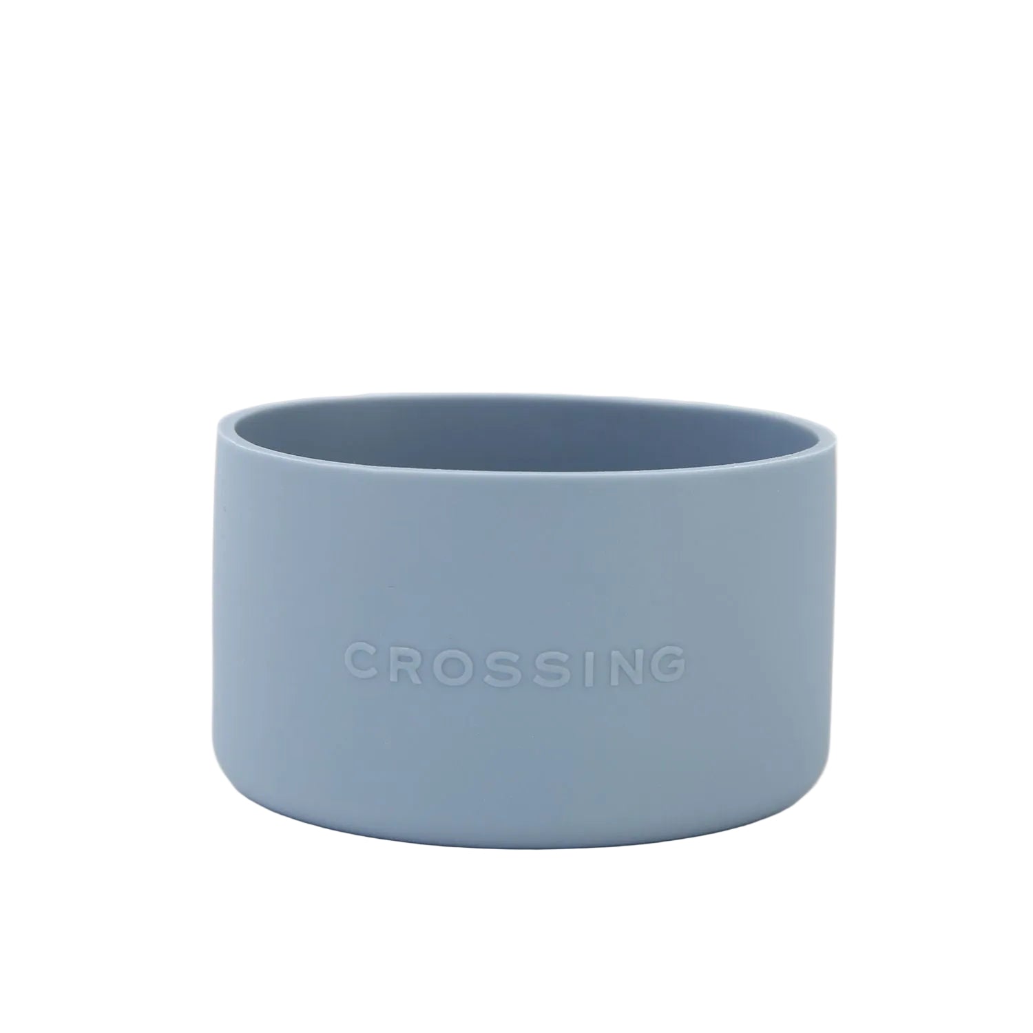 Crossing Bottle Silicone Boot Fits Diameter 7-7.5cm (550ml) Blistered Pack - Ash Blue