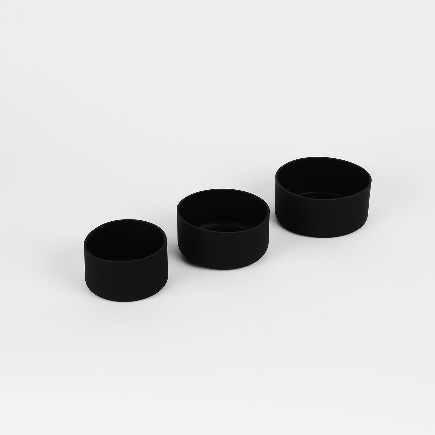 Crossing Silicone Water Bottle Boot - Fits Diameter 7-7.5cm (550ml) Blistered Pack - Black