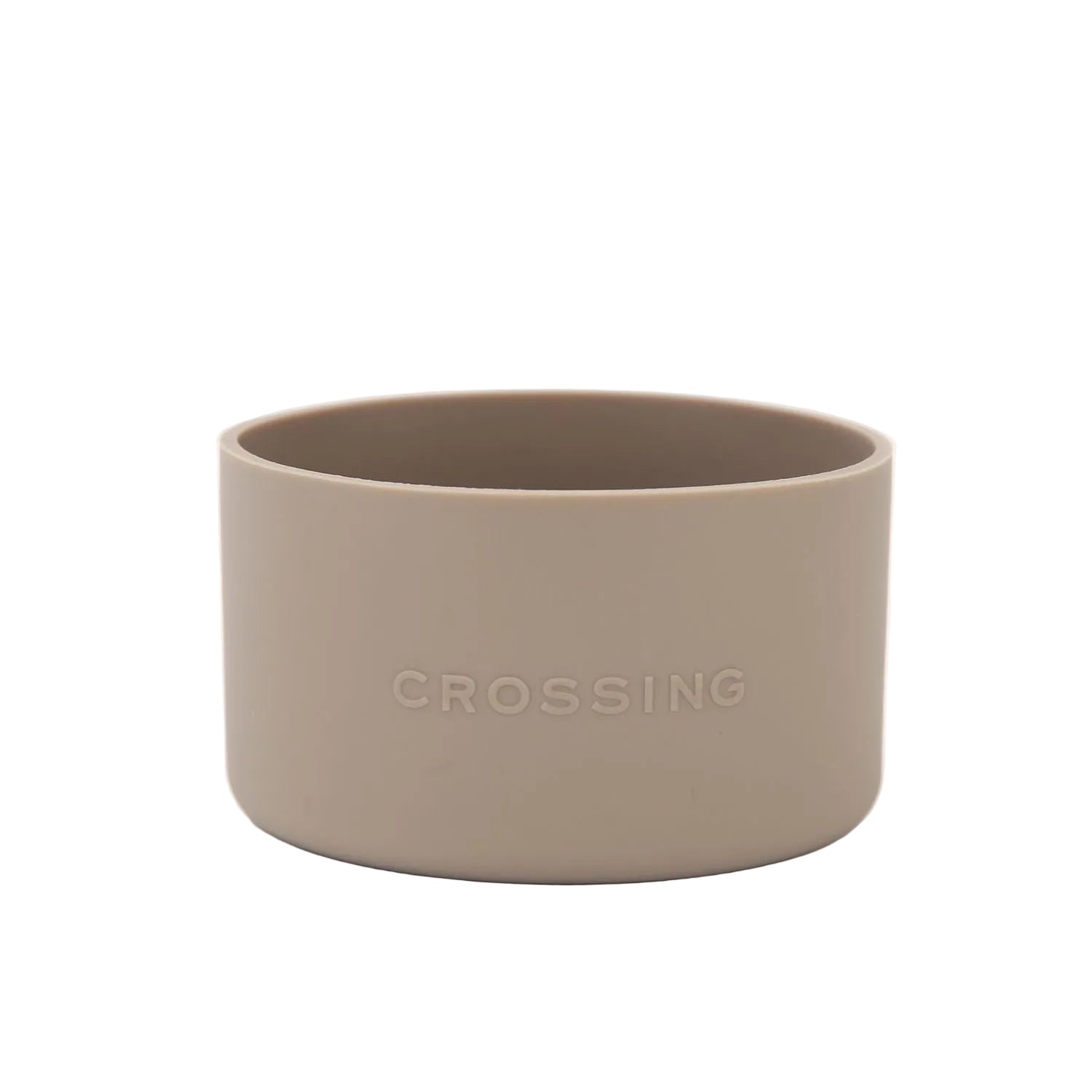 Crossing Bottle Silicone Boot Fits Diameter 7-7.5cm (550ml) Blistered Pack - Cement Grey