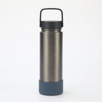 Crossing Bottle Silicone Boot Fits Diameter 7-7.5cm (550ml) Blistered Pack - Charcoal Grey