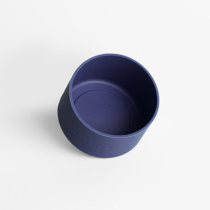 Crossing Silicone Water Bottle Boot - Fits Diameter 7-7.5cm (550ml) Blistered Pack - Dark Blue