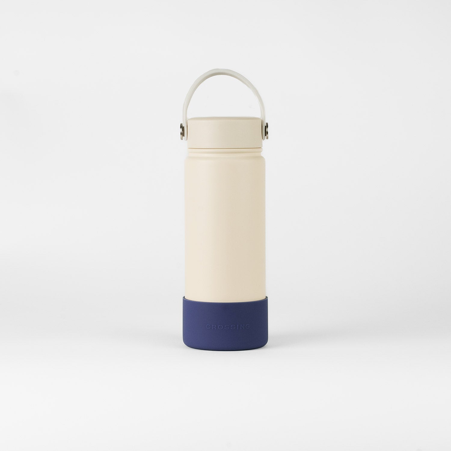 Crossing Silicone Water Bottle Boot - Fits Diameter 7-7.5cm (550ml) Blistered Pack - Dark Blue