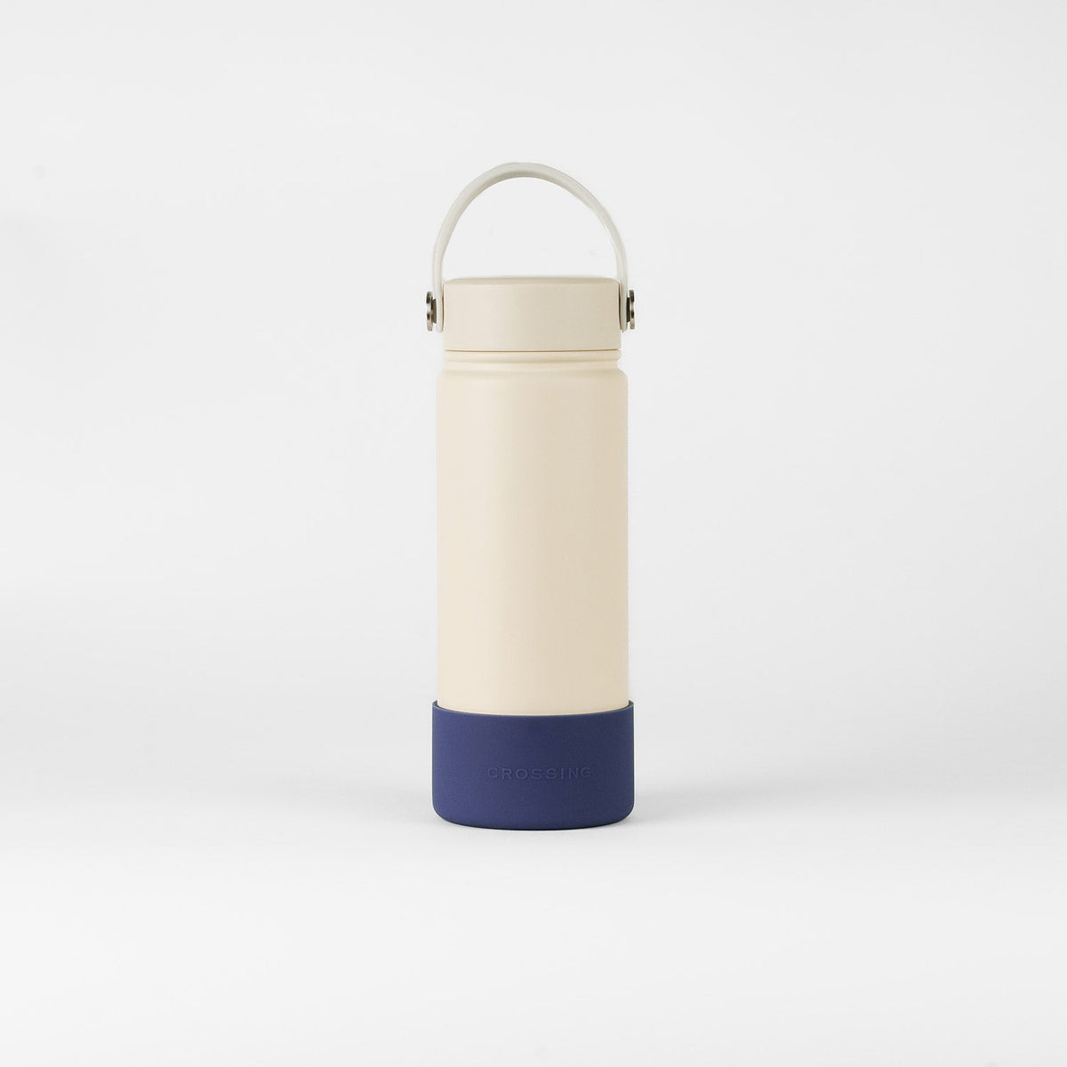 Crossing Silicone Water Bottle Boot - Fits Diameter 7-7.5cm (550ml) Blistered Pack - Dark Blue