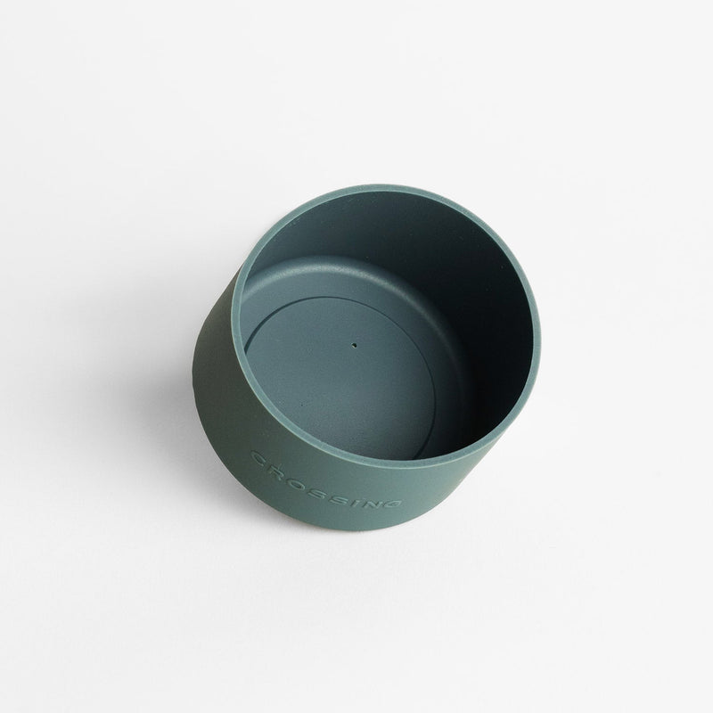 Crossing Silicone Water Bottle Boot - Fits Diameter 7-7.5cm (550ml) Blistered Pack - Forest Green