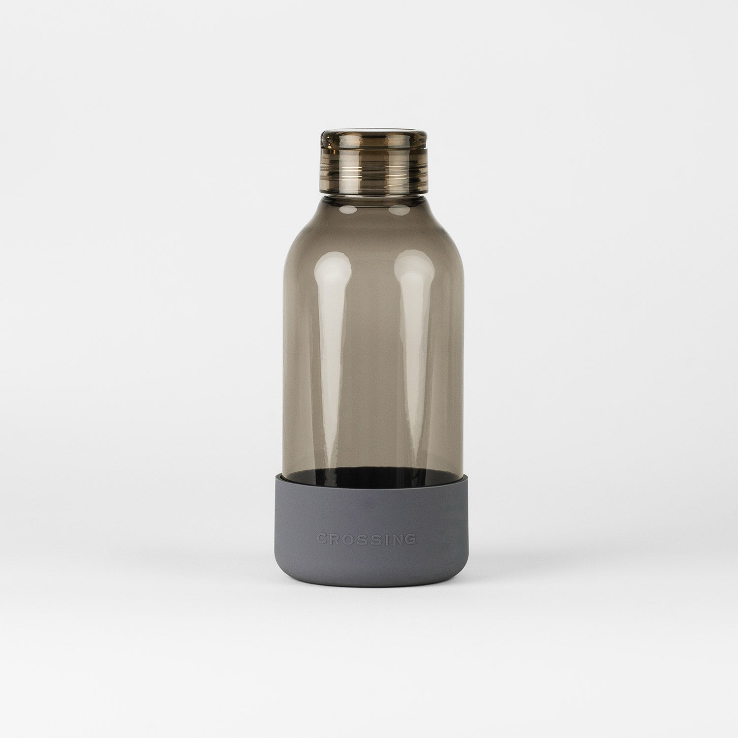 Crossing Silicone Water Bottle Boot - Fits Diameter 7-7.5cm (550ml) Blistered Pack - Gray