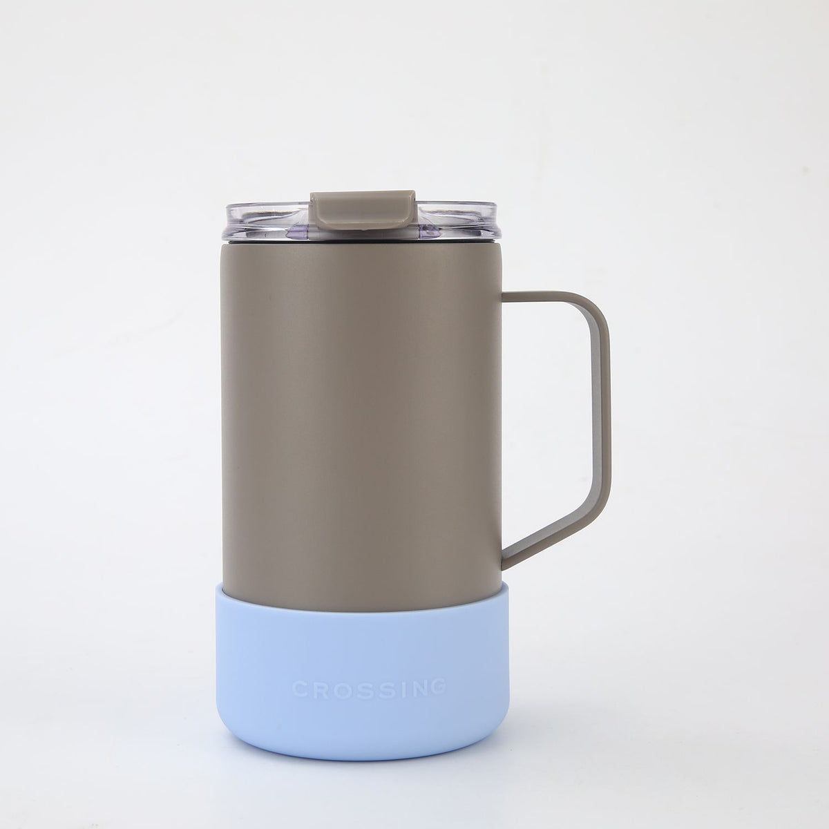 Crossing Bottle Silicone Boot Fits Diameter 7-7.5cm (550ml) Blistered Pack - Ice Blue