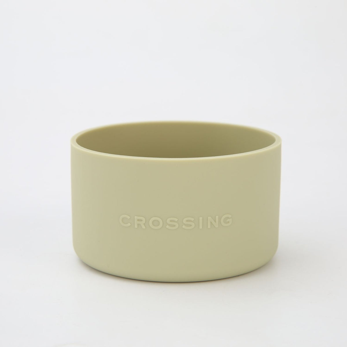 Crossing Bottle Silicone Boot Fits Diameter 7-7.5cm (550ml) Blistered Pack - Matcha Latte