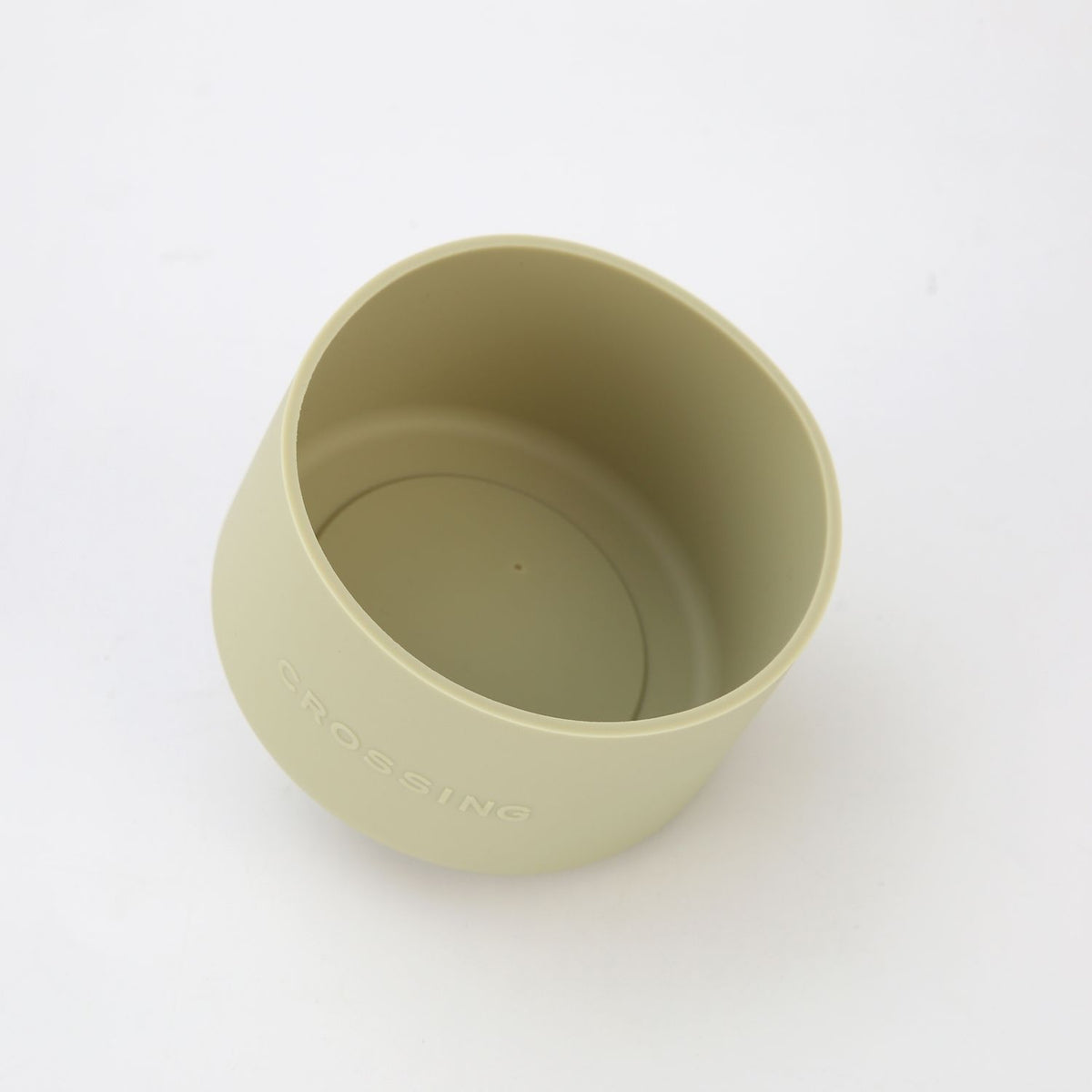Crossing Bottle Silicone Boot Fits Diameter 7-7.5cm (550ml) Blistered Pack - Matcha Latte