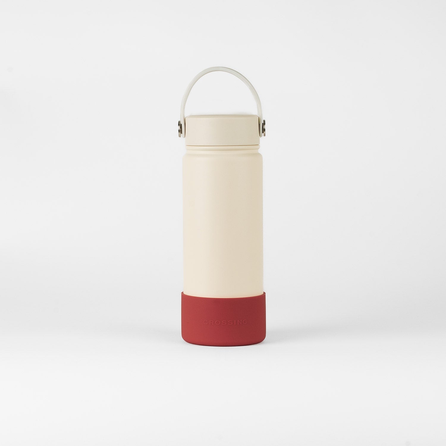 Crossing Silicone Water Bottle Boot - Fits Diameter 7-7.5cm (550ml) Blistered Pack - Red