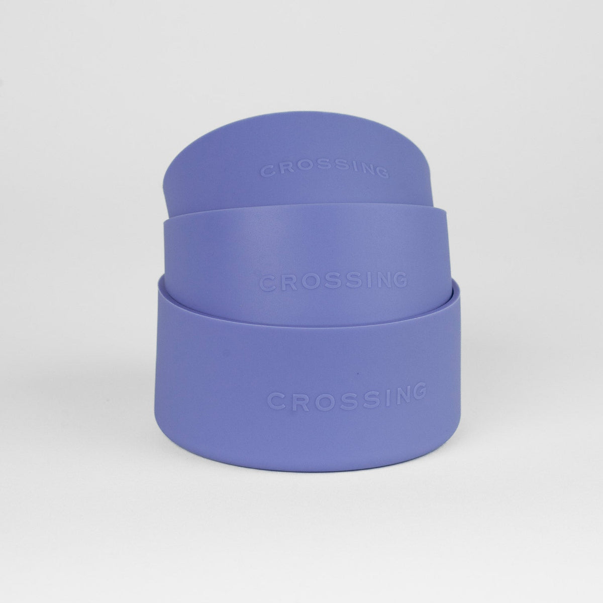 Crossing Silicone Water Bottle Boot - Fits Diameter 7-7.5cm (550ml) Blistered Pack - Sky Blue