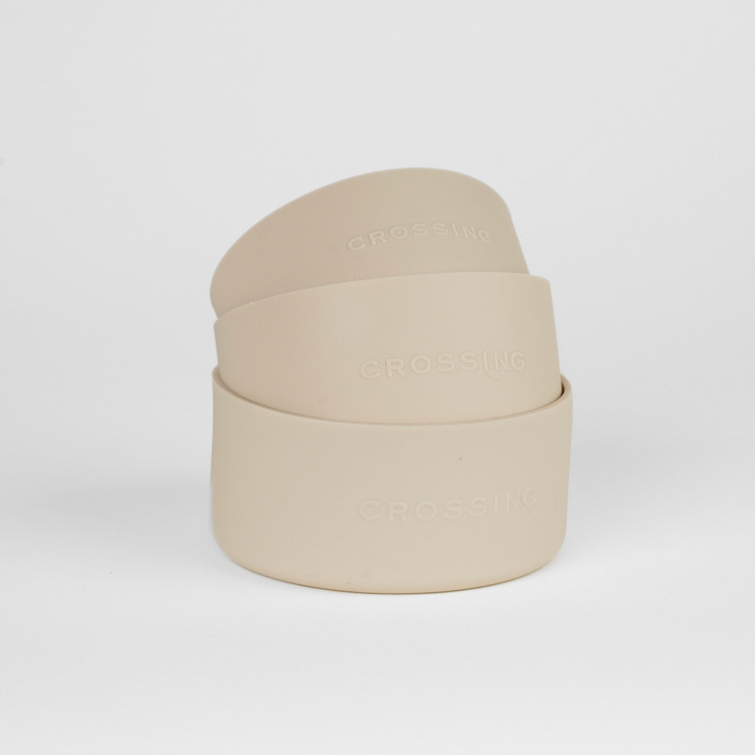 Crossing Silicone Water Bottle Boot - Fits Diameter 8-8.5cm (780ml) Blistered Pack - Beige