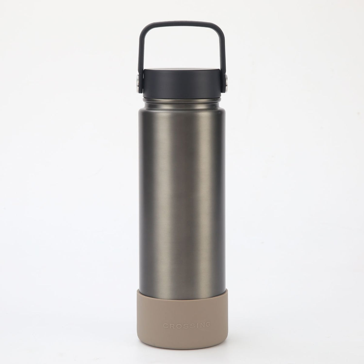 Crossing Bottle Silicone Boot Fits Diameter 8-8.5cm (780ml) Blistered Pack - Cement Grey