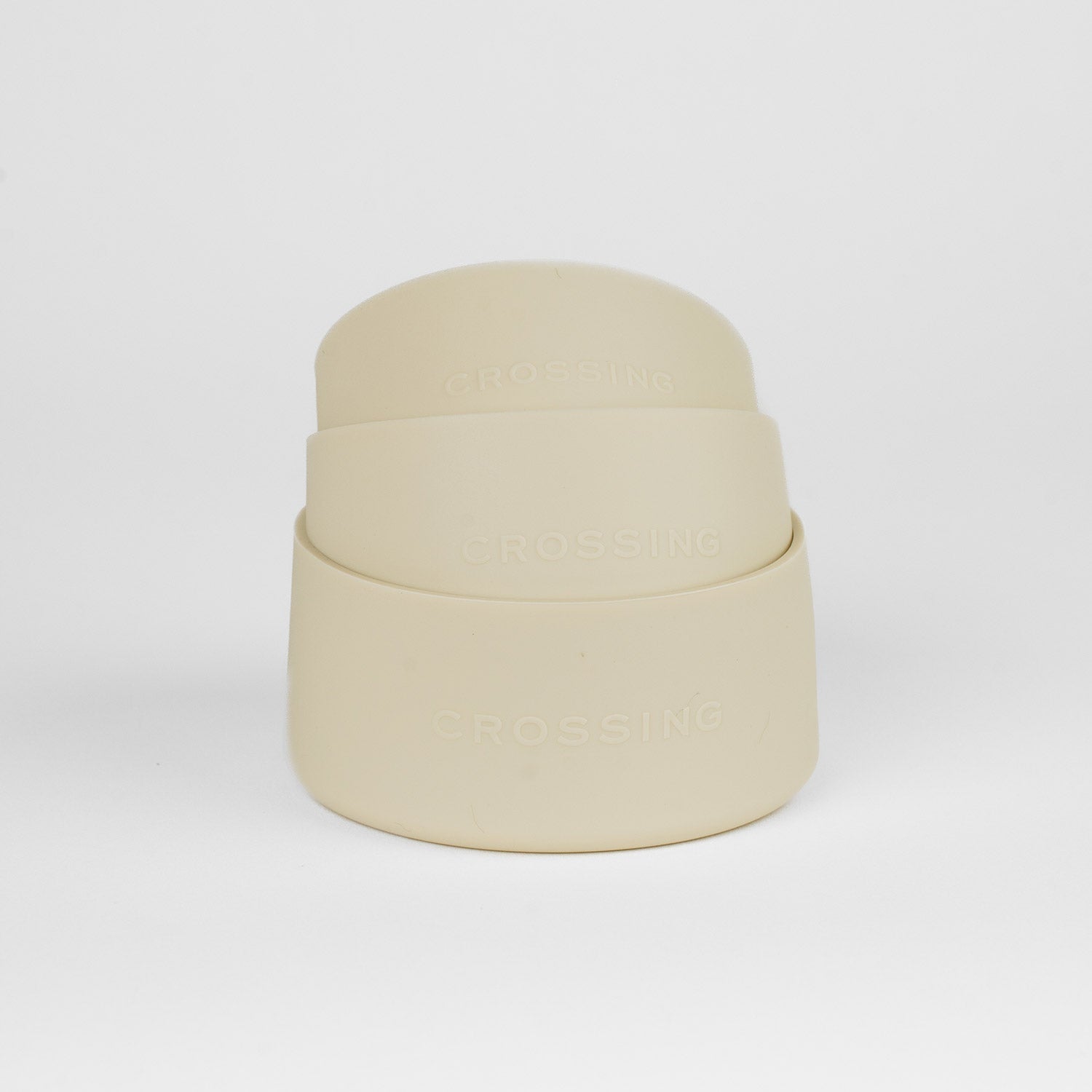 Crossing Silicone Water Bottle Boot - Fits Diameter 8-8.5cm (780ml) Blistered Pack - Cream