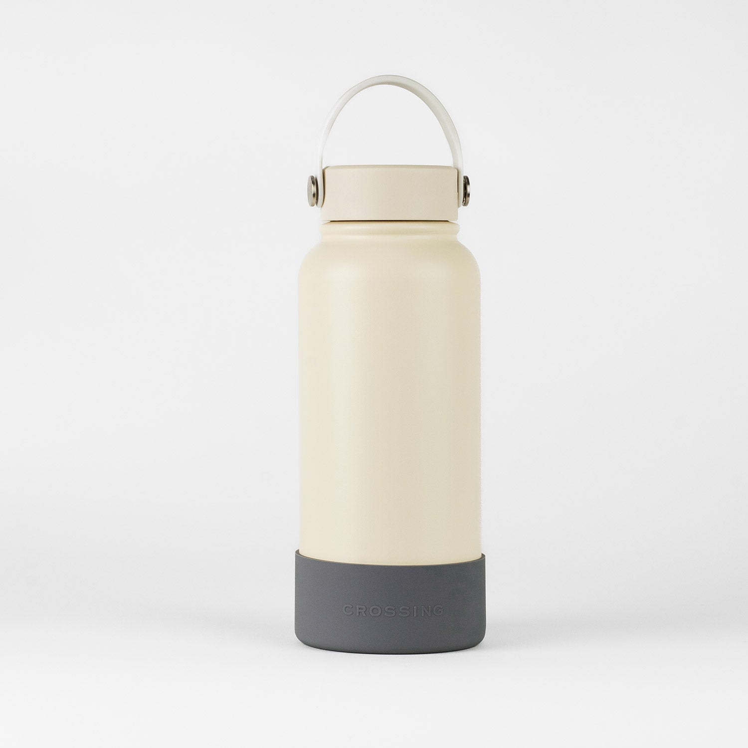 Crossing Silicone Water Bottle Boot - Fits Diameter 8-8.5cm (780ml) Blistered Pack - Gray