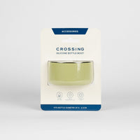 Crossing Silicone Water Bottle Boot - Fits Diameter 8-8.5cm (780ml) Blistered Pack - Moss