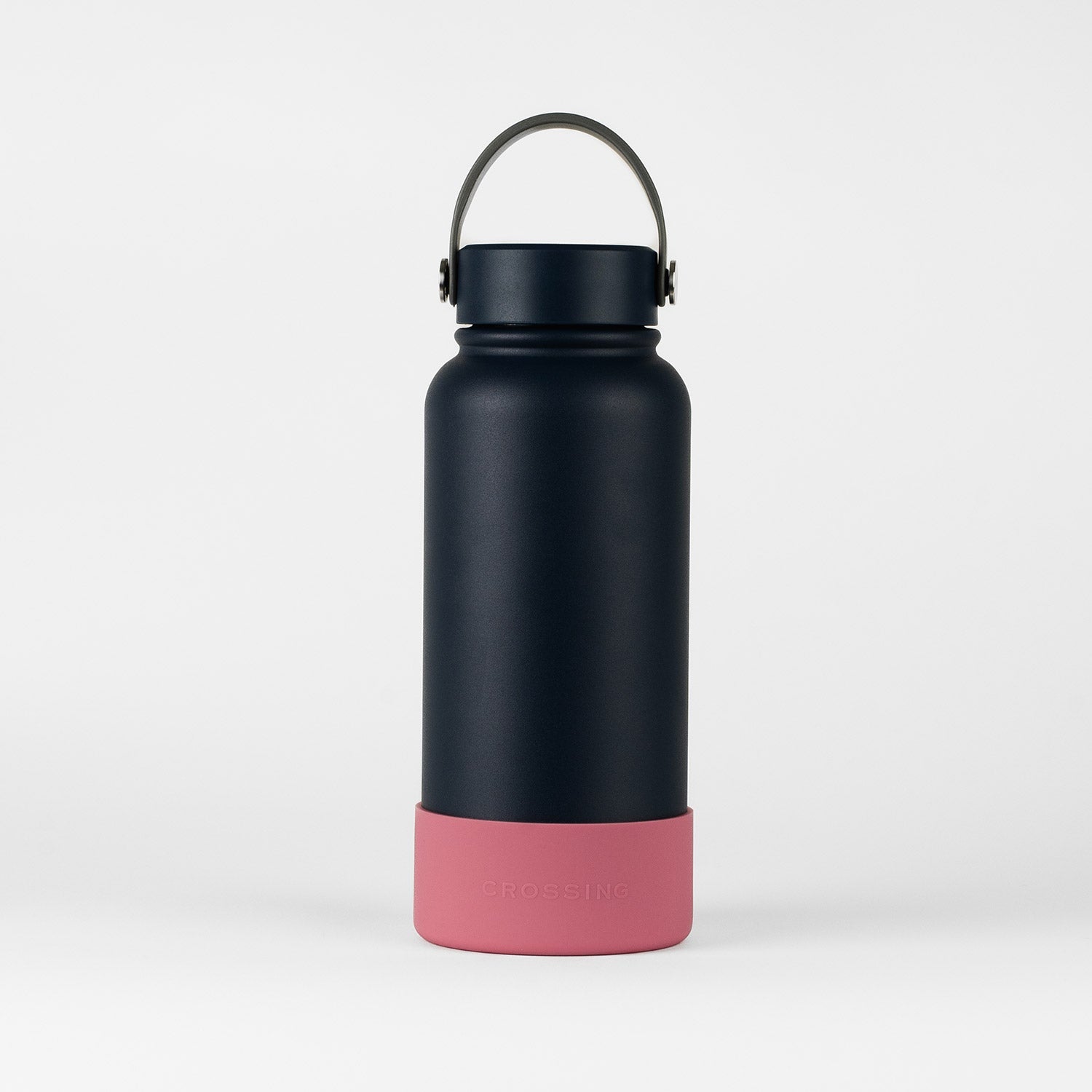 Crossing Silicone Water Bottle Boot - Fits Diameter 8-8.5cm (780ml) Blistered Pack - Pink