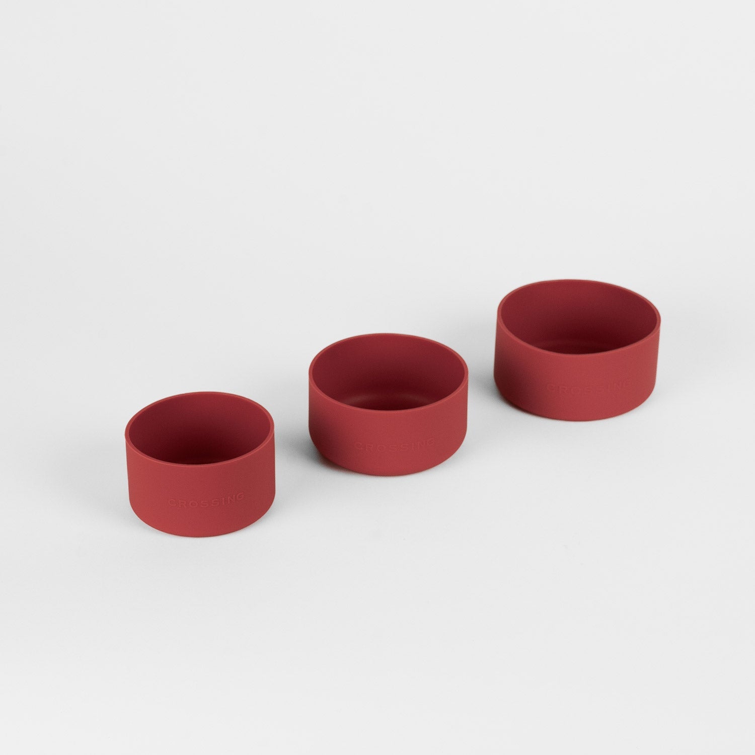 Crossing Silicone Water Bottle Boot - Fits Diameter 8-8.5cm (780ml) Blistered Pack - Red