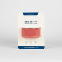 Crossing Silicone Water Bottle Boot - Fits Diameter 8-8.5cm (780ml) Blistered Pack - Red