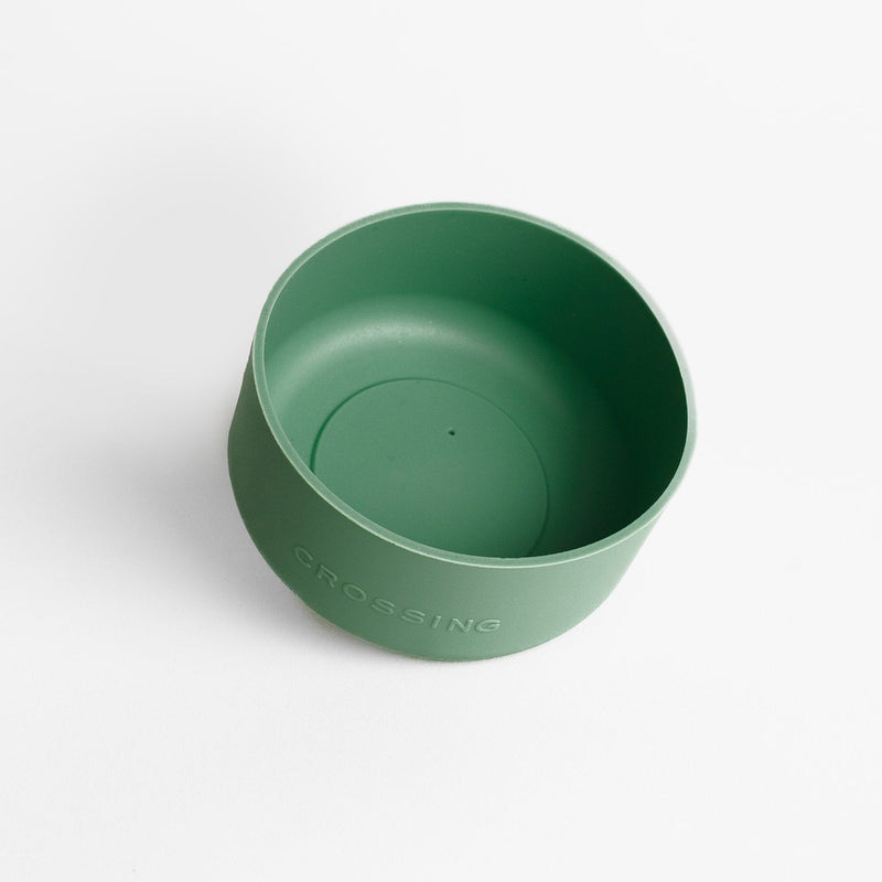 Crossing Silicone Water Bottle Boot - Fits Diameter 8-8.5cm (780ml) Blistered Pack - Sage Green