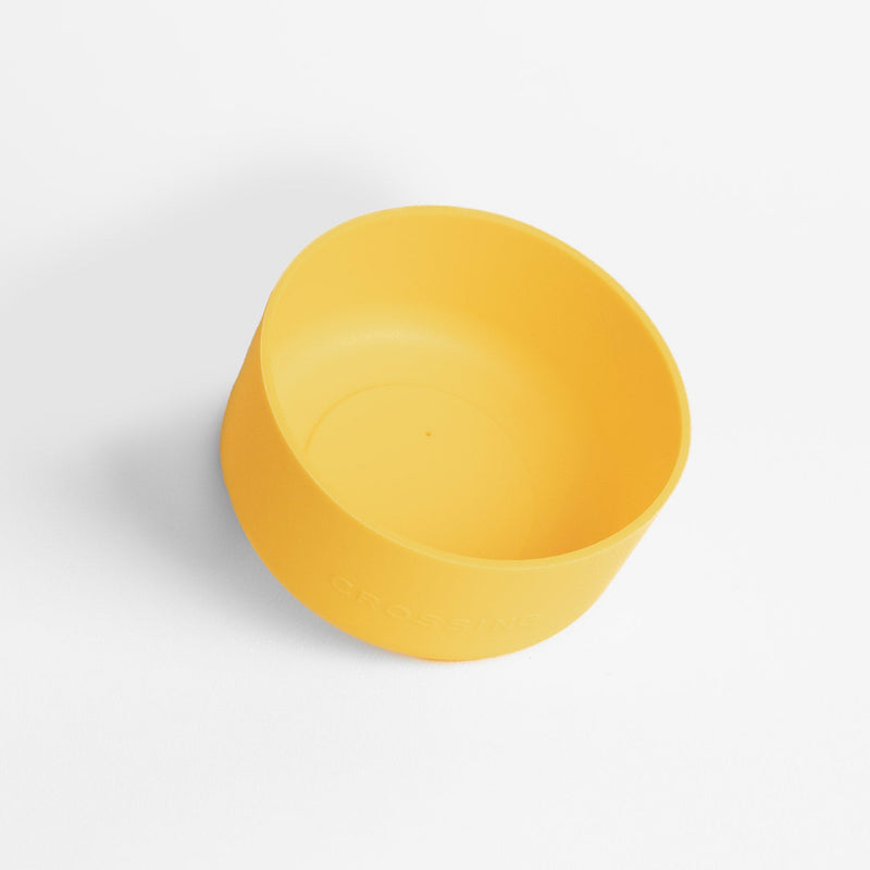Crossing Silicone Water Bottle Boot - Fits Diameter 8-8.5cm (780ml) Blistered Pack - Yellow