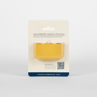 Crossing Silicone Water Bottle Boot - Fits Diameter 8-8.5cm (780ml) Blistered Pack - Yellow