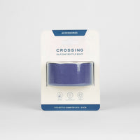 Crossing Silicone Water Bottle Boot - Fits Diameter 9-9.5cm (1100ml) Blistered Pack - Dark Blue