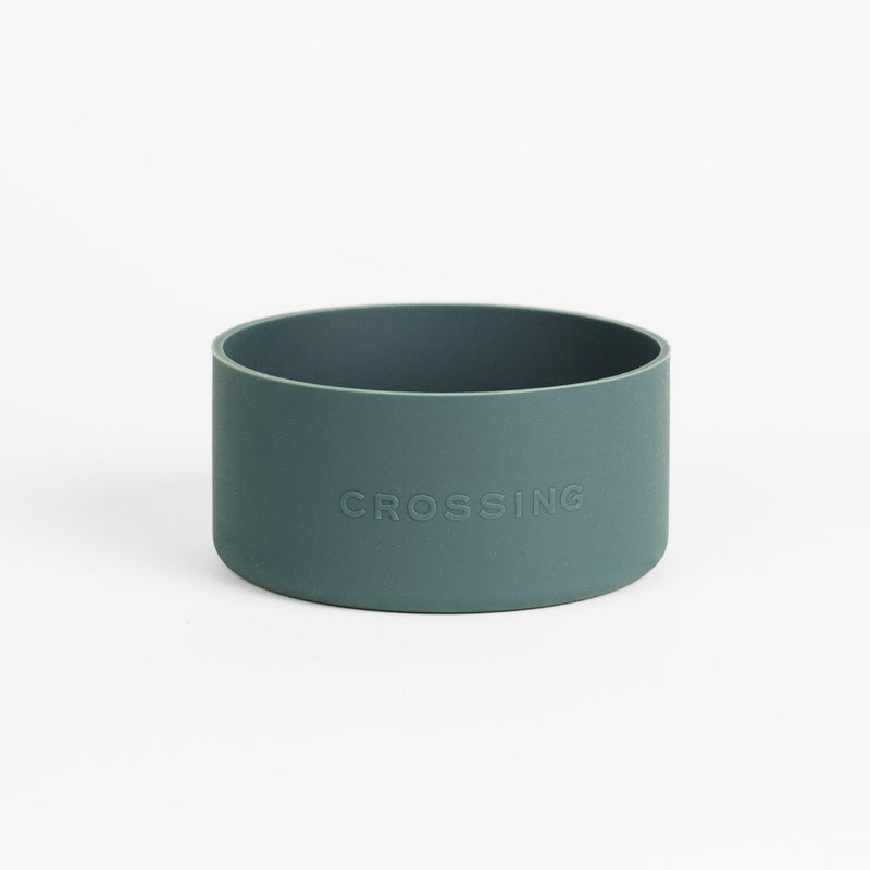 Crossing Silicone Water Bottle Boot - Fits Diameter 9-9.5cm (1100ml) Blistered Pack - Forest Green