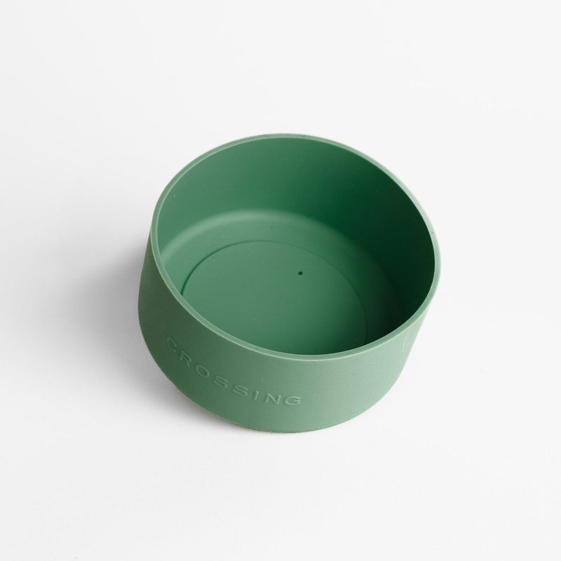 Crossing Silicone Water Bottle Boot - Fits Diameter 9-9.5cm (1100ml) Blistered Pack - Sage Green