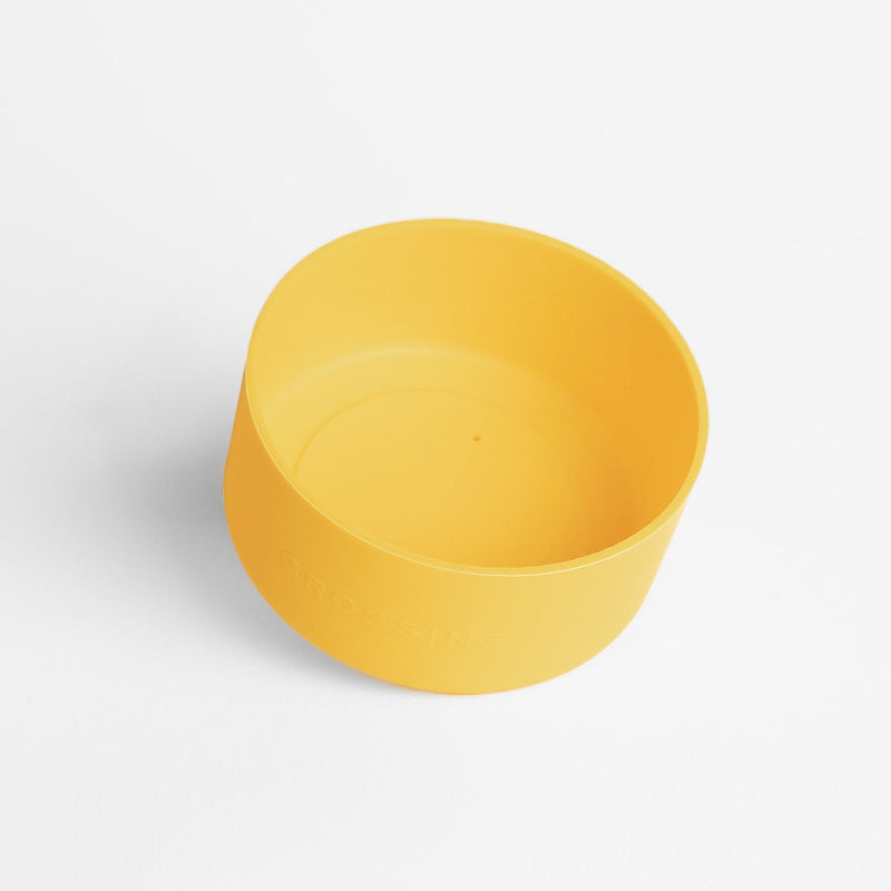 Crossing Silicone Water Bottle Boot - Fits Diameter 9-9.5cm (1100ml) Blistered Pack - Yellow