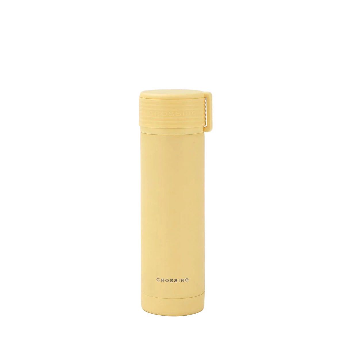 Crossing Compact Slim Insulated S/S Bottle 180ml - Butter Yellow