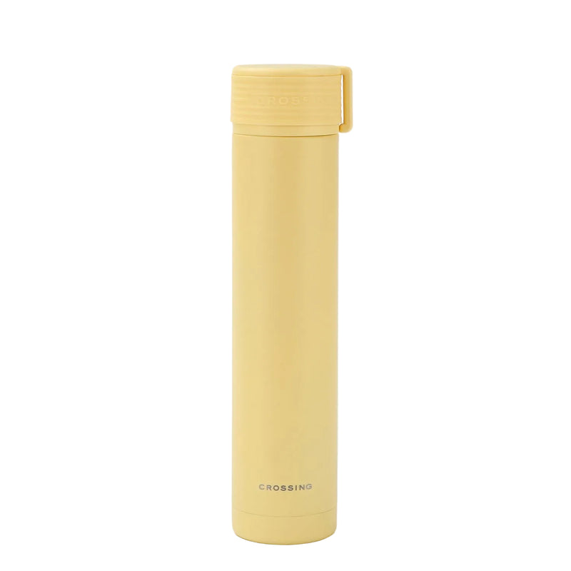 Crossing Compact Slim Insulated S/S Bottle 250ml - Butter Yellow