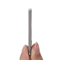 Crossing Compact Travel Stainless-Steel Nail Clippers With Pouch - Pink