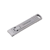 Crossing Compact Travel Stainless-Steel Nail Clippers With Pouch V2 - Tan