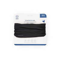 Crossing Duo Polar Fleece Neck Warmer UPF 50+ Sun Protection - Black
