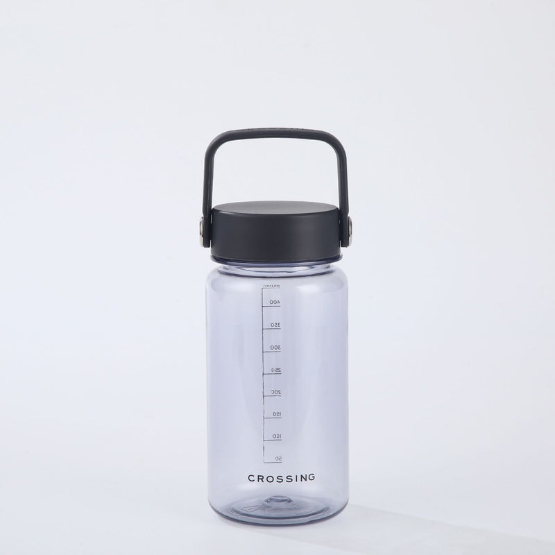 Crossing Flow Tritan Flat Cap Bottle 500ml - Slate