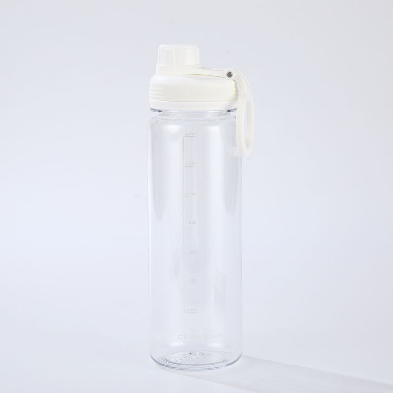 Crossing Flow Tritan Screw Cap Bottle 750ml - Clear
