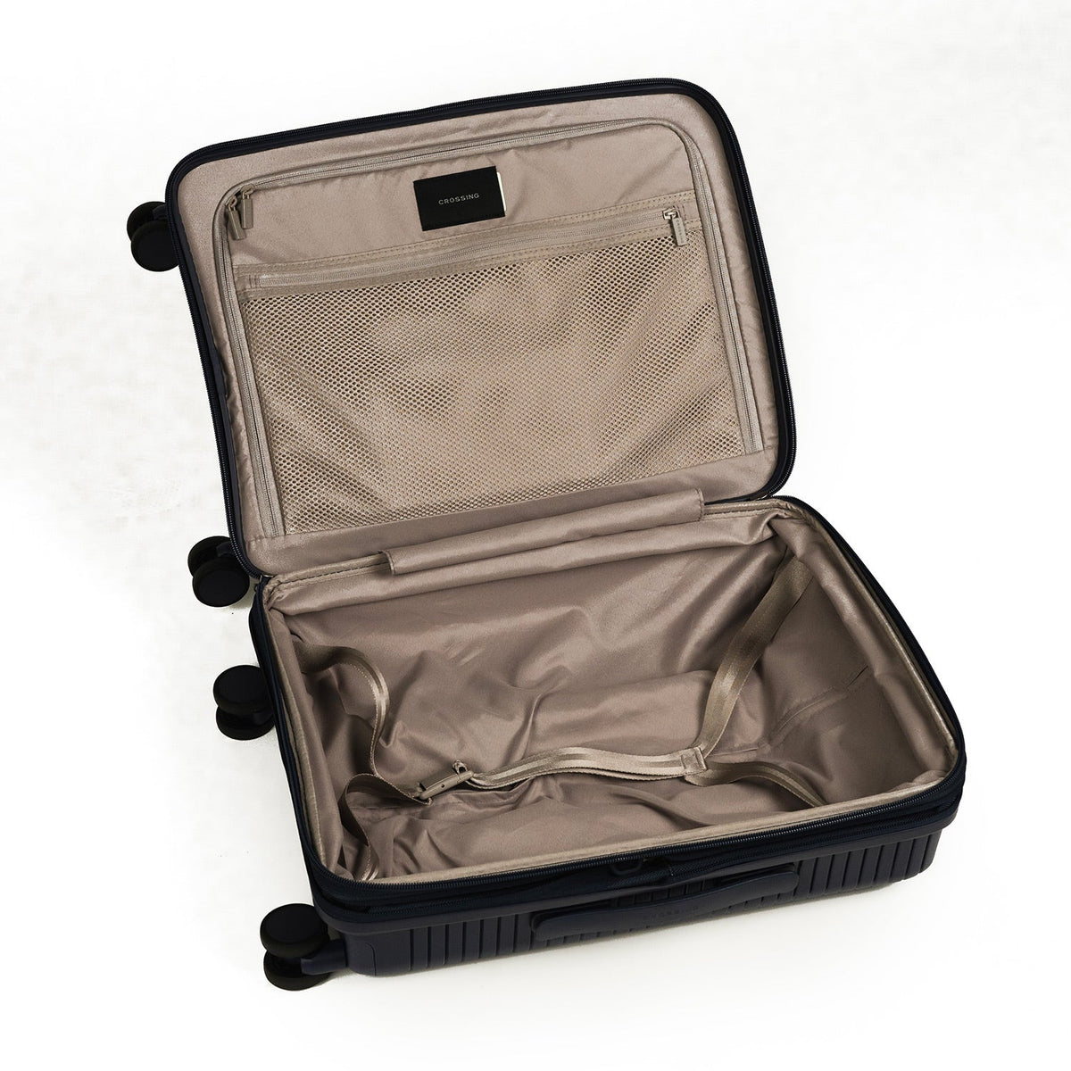 Crossing GLID Polypropylene Carry On 20" Luggage - Blue