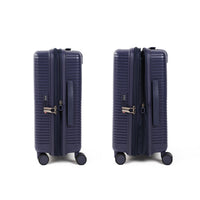 Crossing GLID Polypropylene Carry On 20" Luggage - Blue