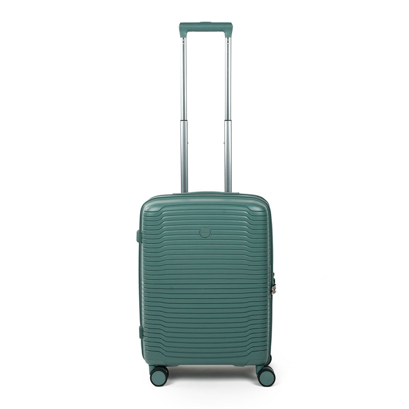 Crossing GLID Polypropylene Carry On 20" Luggage - Green