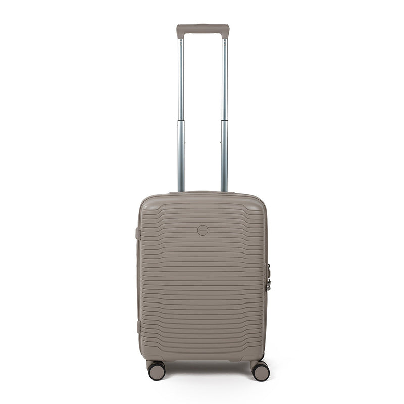 Crossing GLID Polypropylene Carry On 20" Luggage - Taupe