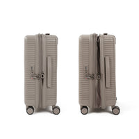 Crossing GLID Polypropylene Carry On 20" Luggage - Taupe