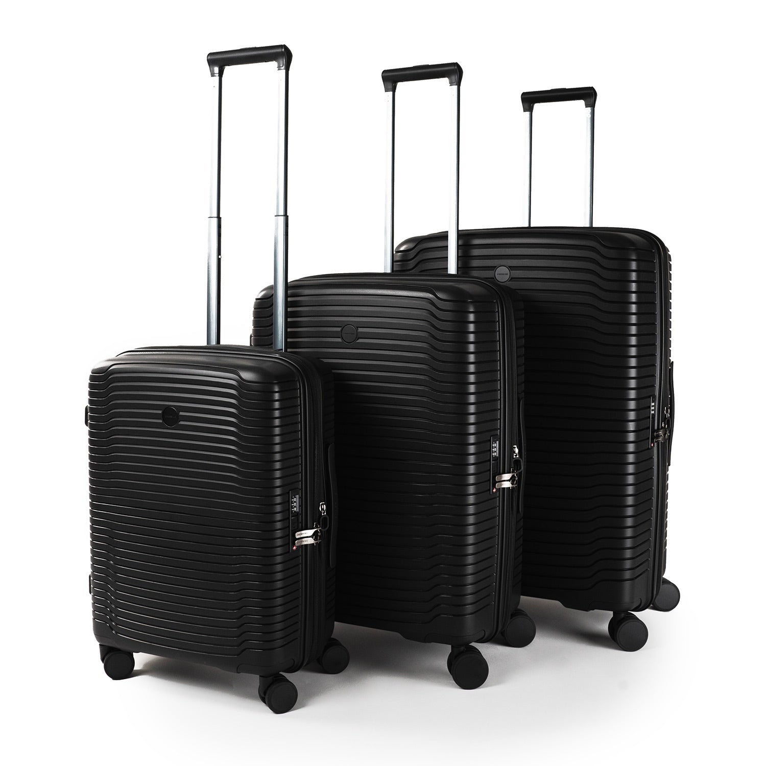 Crossing GLID Polypropylene Large 30" Luggage - Black