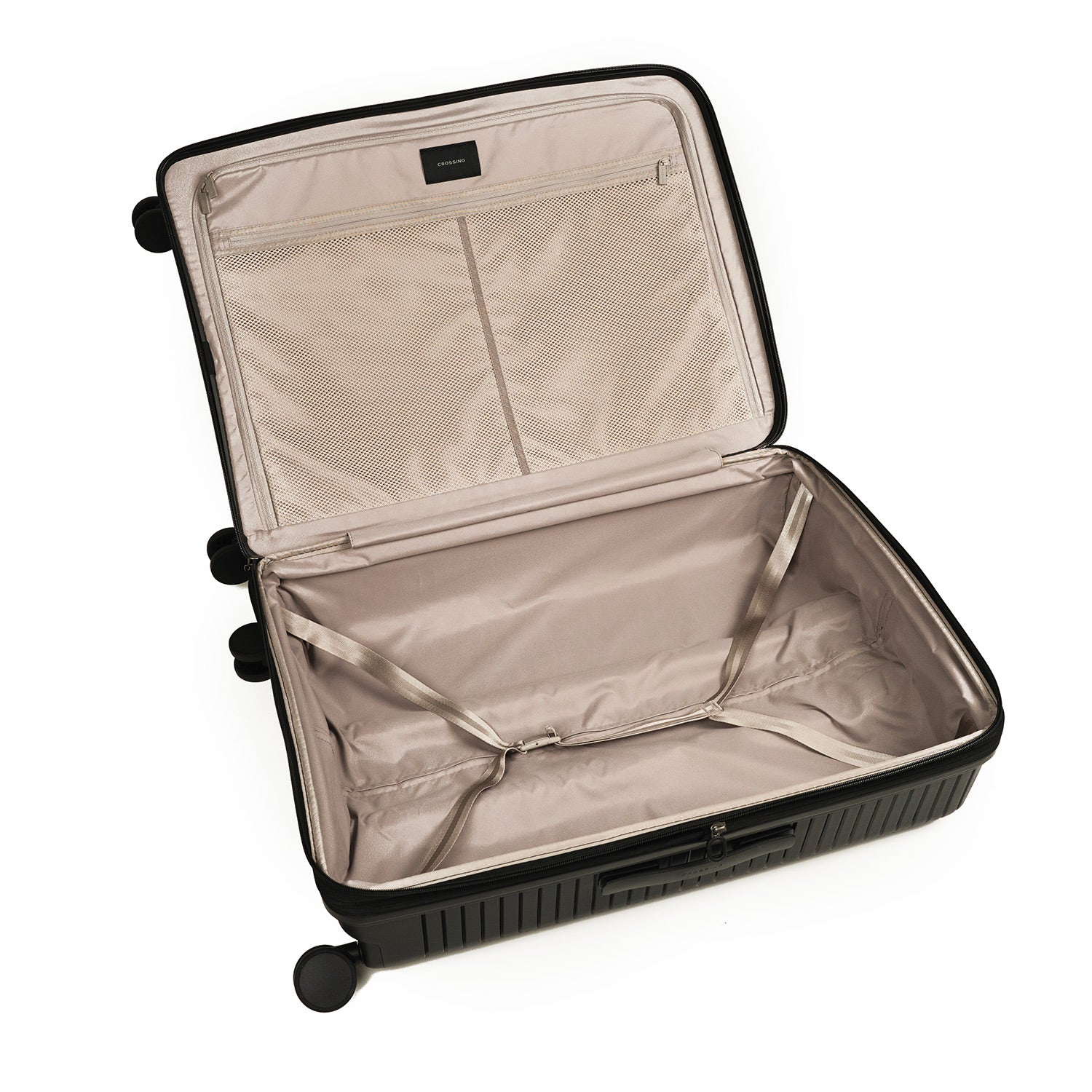 Crossing GLID Polypropylene Large 30" Luggage - Black